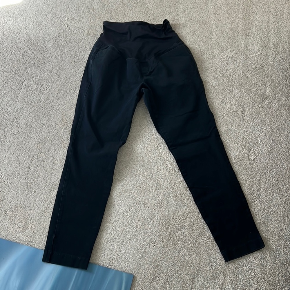 Old navy maternity black pant